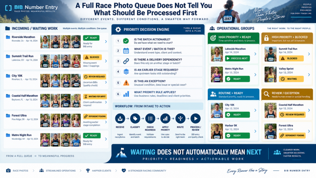 Race Photo Queue Priority